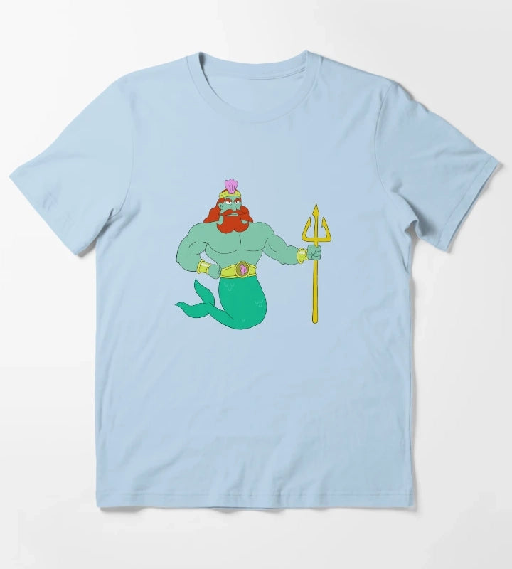 King Neptune T-Shirt Sky Blue