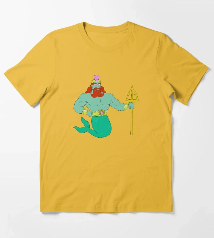 King Neptune T-Shirt Yellow