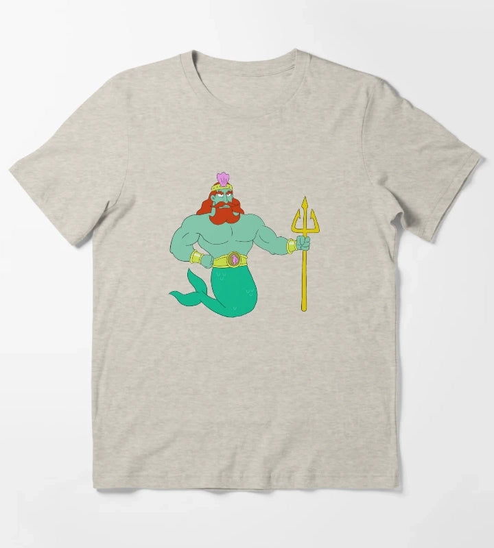 King Neptune T-Shirt Cream