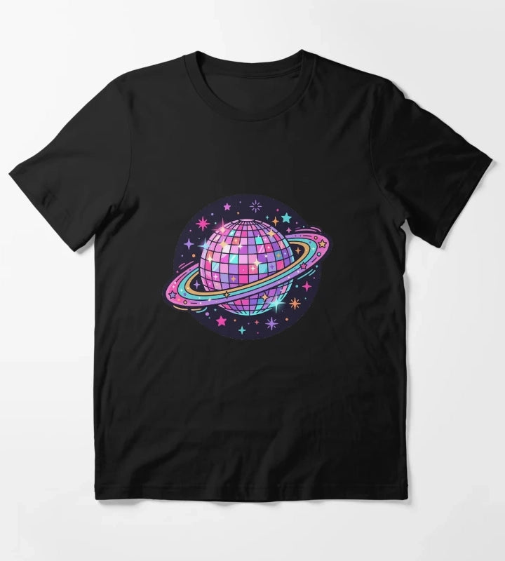 Kiss All The Time Disco Occasionally Retro Disco Aesthetic T-Shirt