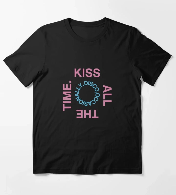 Kiss all the time Album Design T-Shirt