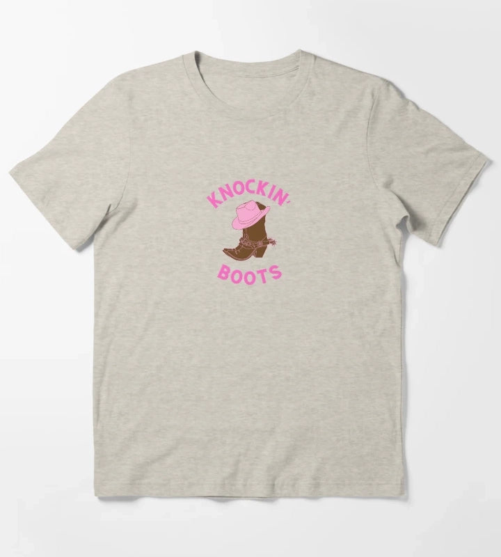 Knockin Boots T-Shirt Cream
