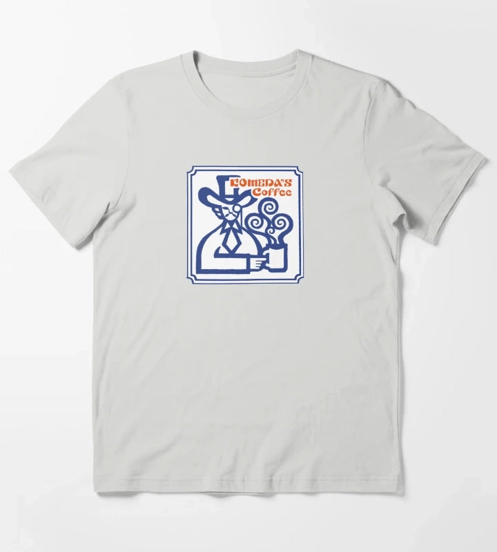 Komeda Coffee Logo T-Shirt Light Grey