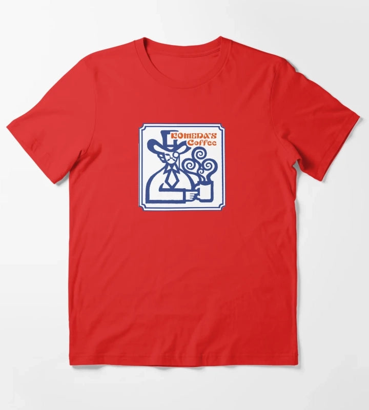 Komeda Coffee Logo T-Shirt Red