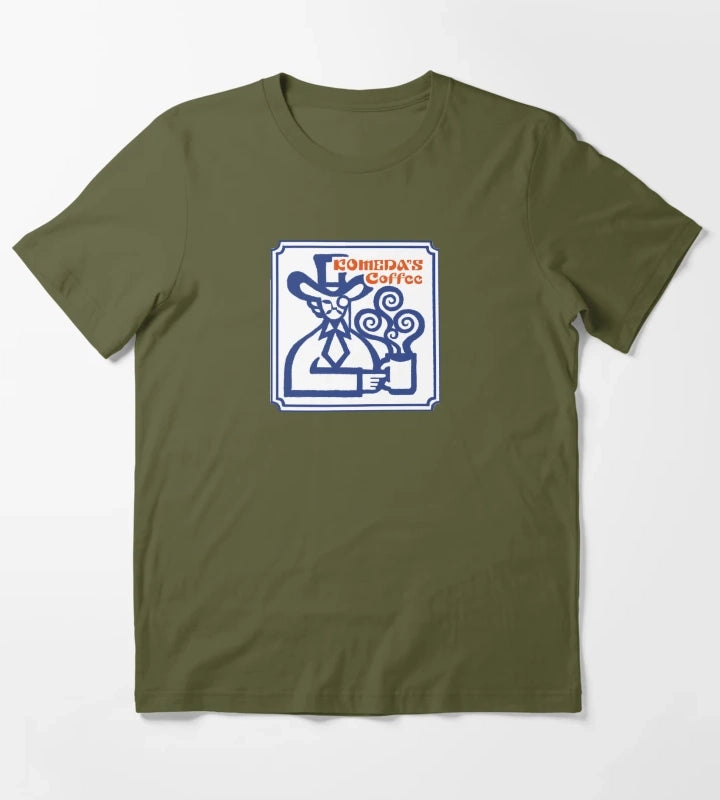 Komeda Coffee Logo T-Shirt Olive Green