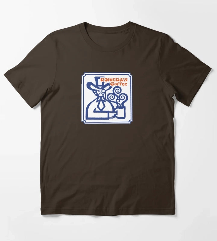 Komeda Coffee Logo T-Shirt Brown