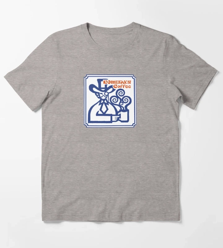 Komeda Coffee Logo T-Shirt Heather Grey