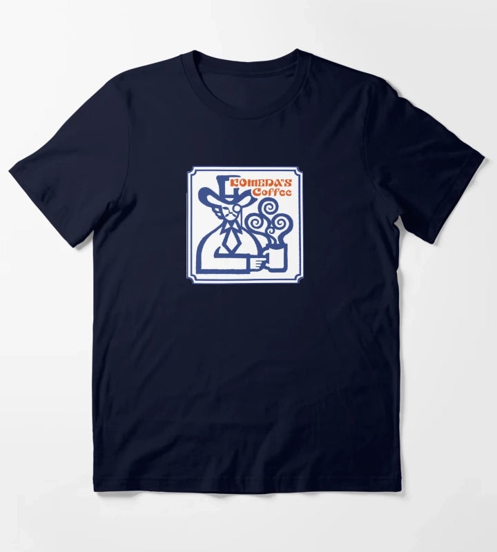 Komeda Coffee Logo T-Shirt Navy