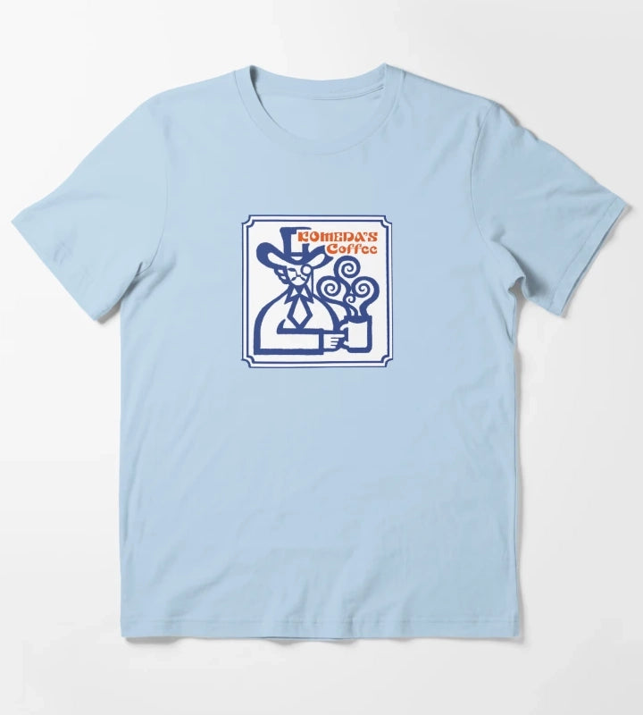 Komeda Coffee Logo T-Shirt Sky Blue