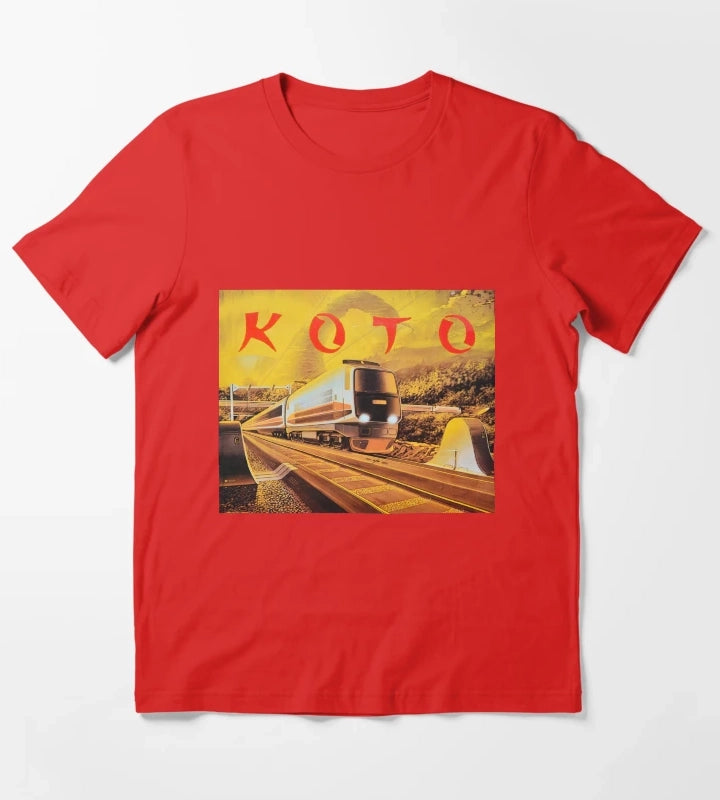Koto Japanese War Game T-Shirt Red