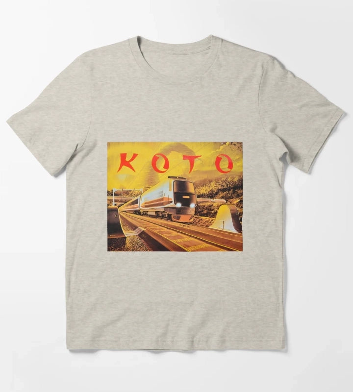 Koto Japanese War Game T-Shirt Cream