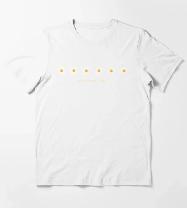Kpop g dragon peaceminusone daisy classic t shirt T-Shirt White