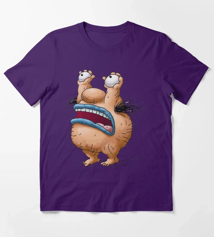 Krumm Aaahhh Real Monsters T-Shirt Purple