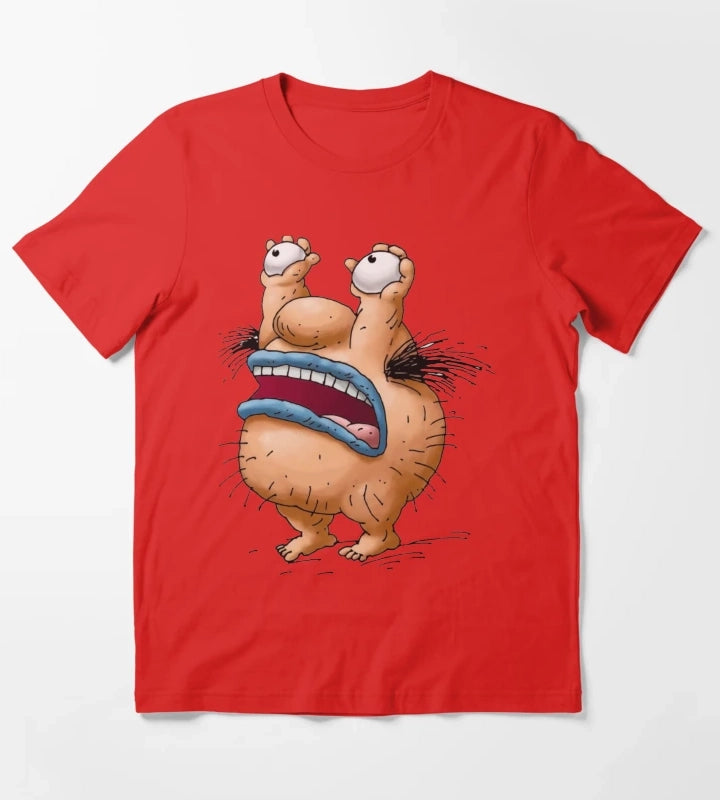 Krumm Aaahhh Real Monsters T-Shirt Red