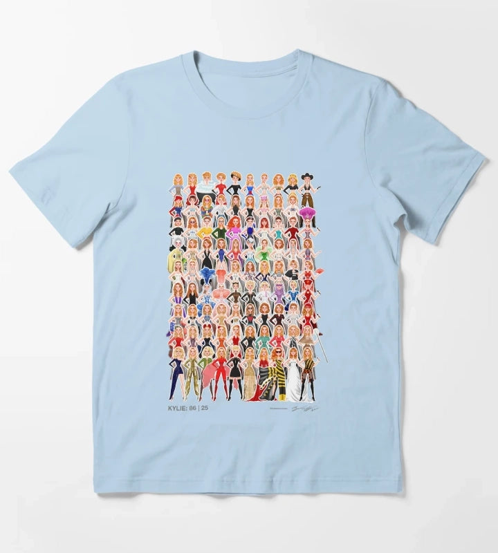Kylie 8625 T-Shirt Sky Blue