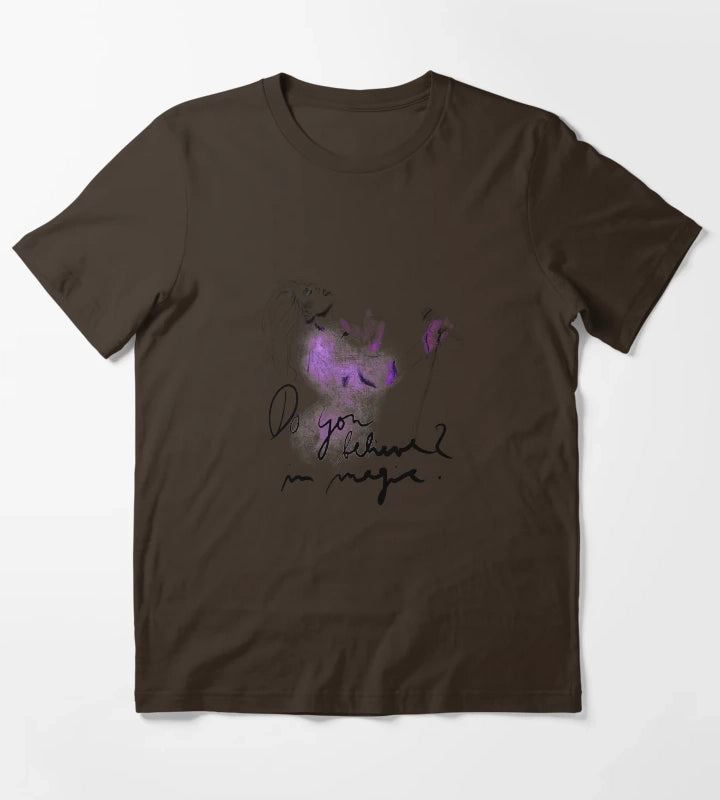 Kylie Minogue Disco Magic sketch T-Shirt Brown