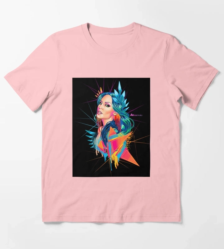Kylie Minogue Neon Goddess T-Shirt Dark Grey