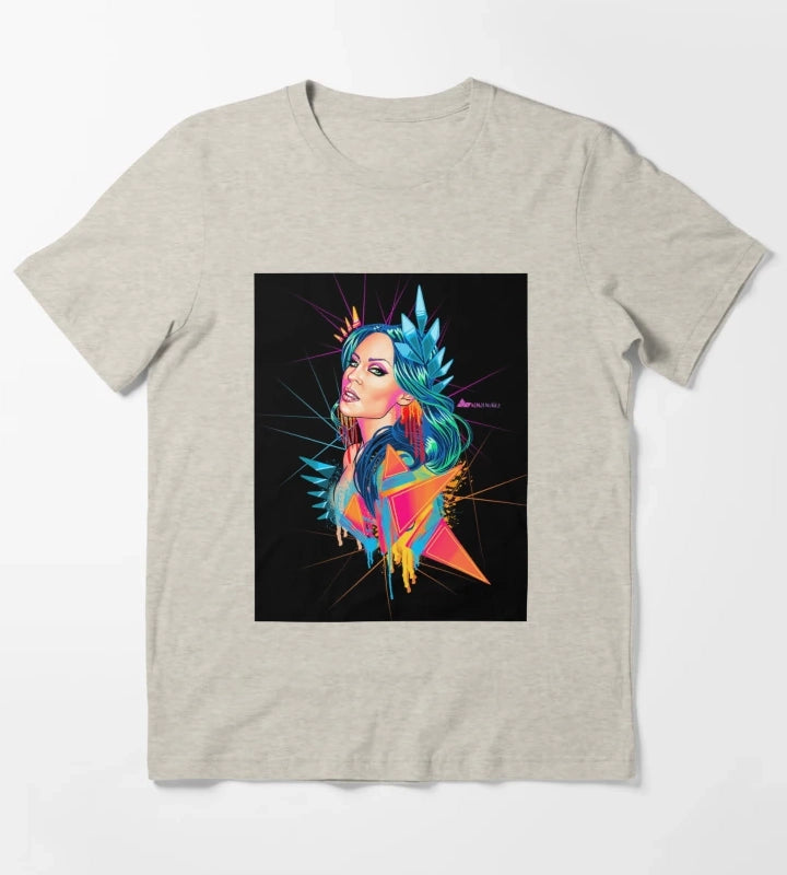 Kylie Minogue Neon Goddess T-Shirt Cream