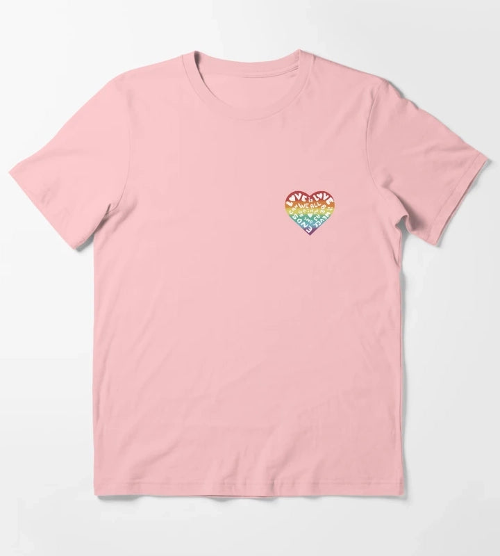 Kylie Minogue Pride Disco Say something heart T-Shirt Dark Grey