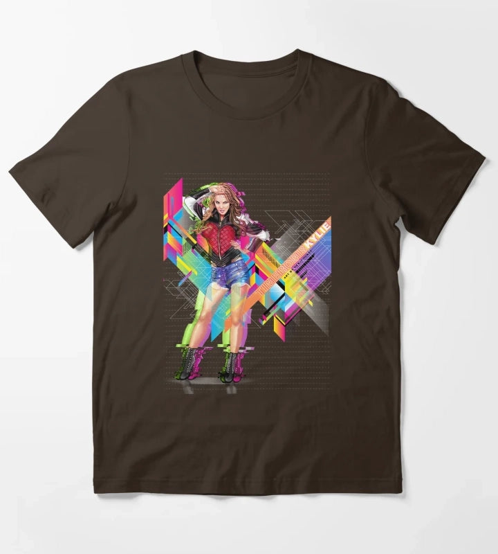 Kylie Minogue Time Bomb T-Shirt Brown