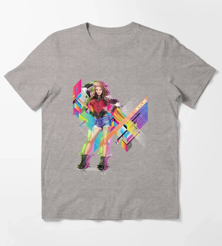 Kylie Minogue Time Bomb T-Shirt Heather Grey