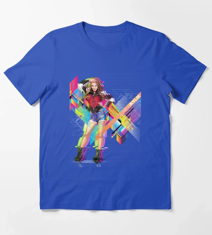 Kylie Minogue Time Bomb T-Shirt Blue