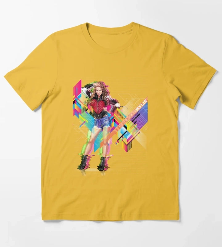 Kylie Minogue Time Bomb T-Shirt Yellow