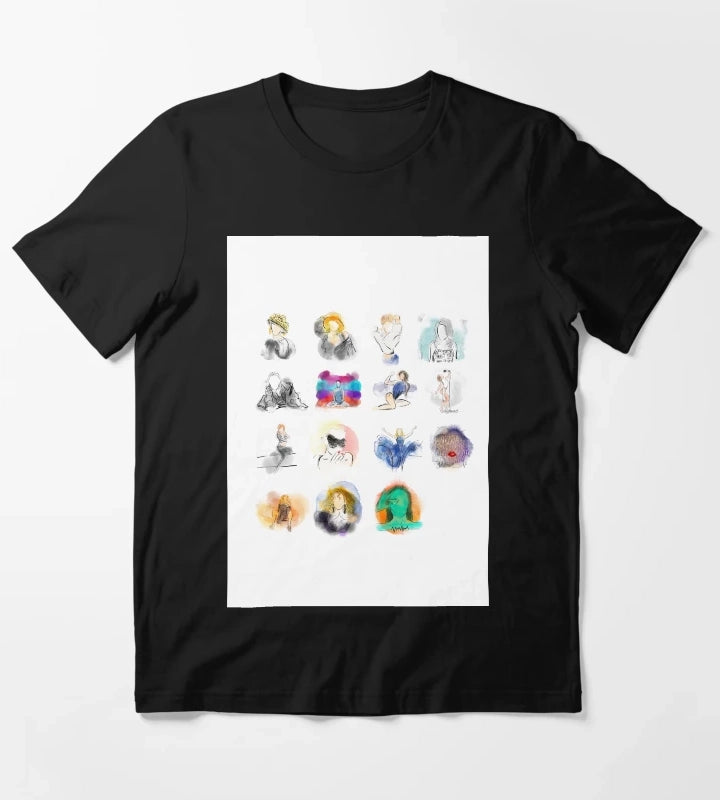 Kylie Minogue all albums digital watercolour T-Shirt