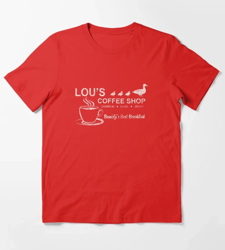 LOUS COFFEE SHOP Fargo T-Shirt Red