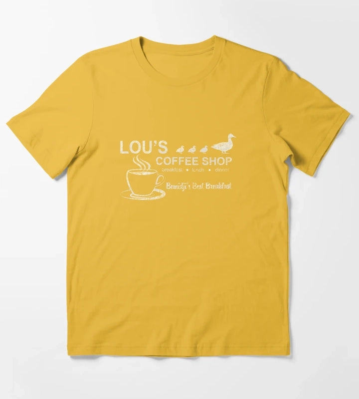LOUS COFFEE SHOP Fargo T-Shirt Yellow
