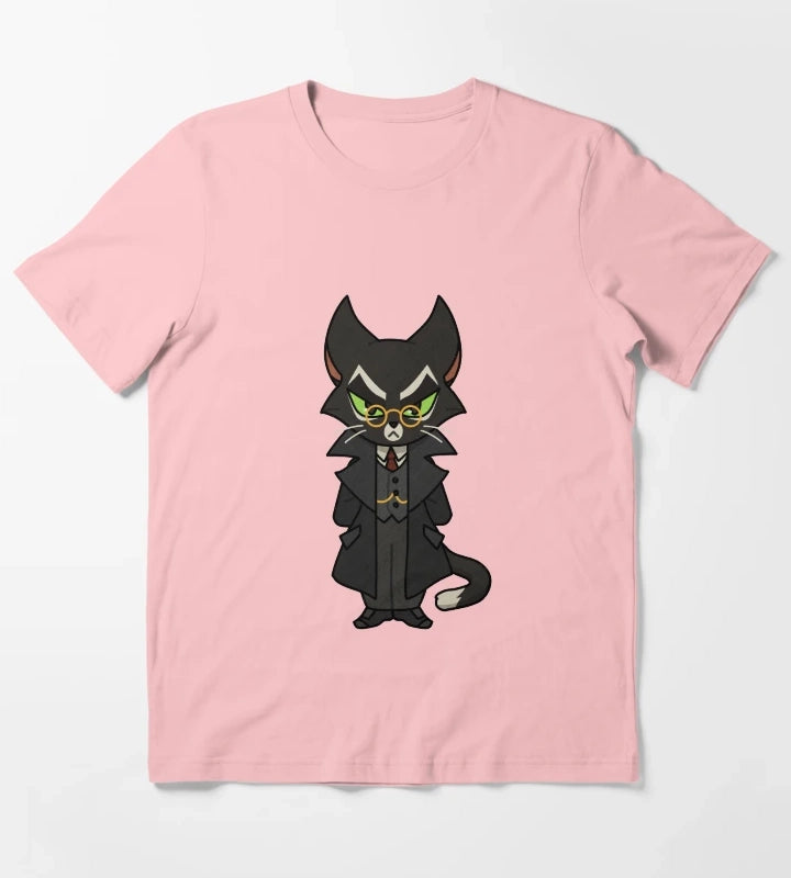 Lackadaisy Mordecai T-Shirt Dark Grey