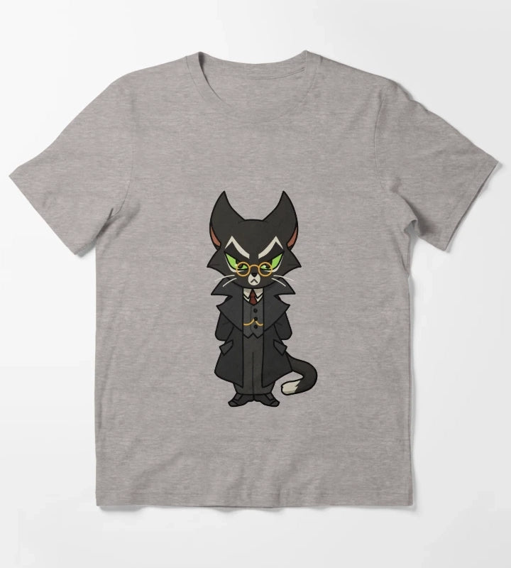 Lackadaisy Mordecai T-Shirt Heather Grey