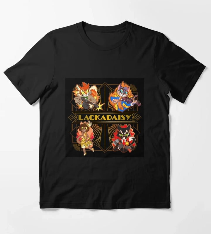 Lackadaisy Set Pin T-Shirt