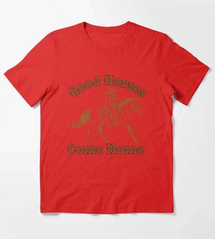 Lainey Wilson Good Horses T-Shirt Red