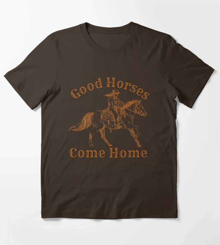 Lainey Wilson Good Horses T-Shirt Brown