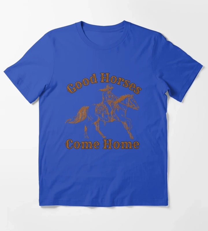 Lainey Wilson Good Horses T-Shirt Blue