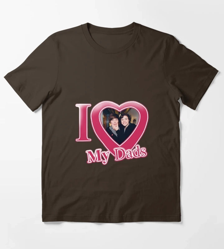 Larry Stylinson My Dads T-Shirt Brown