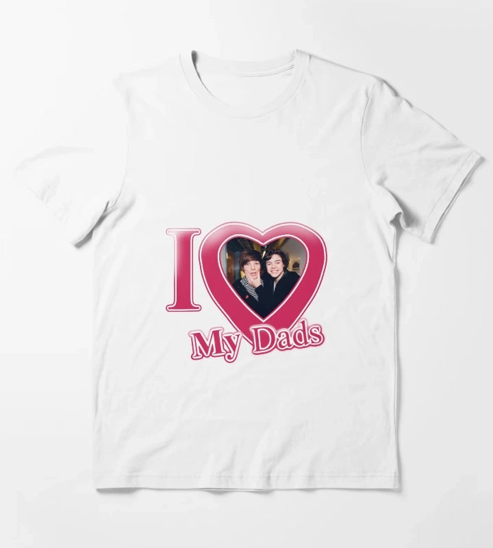 Larry Stylinson My Dads T-Shirt White