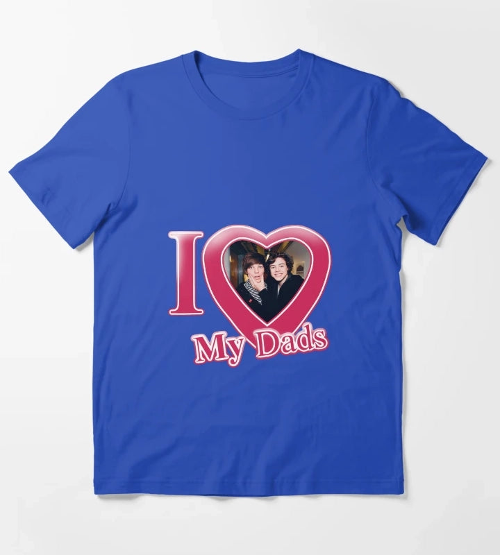 Larry Stylinson My Dads T-Shirt Blue