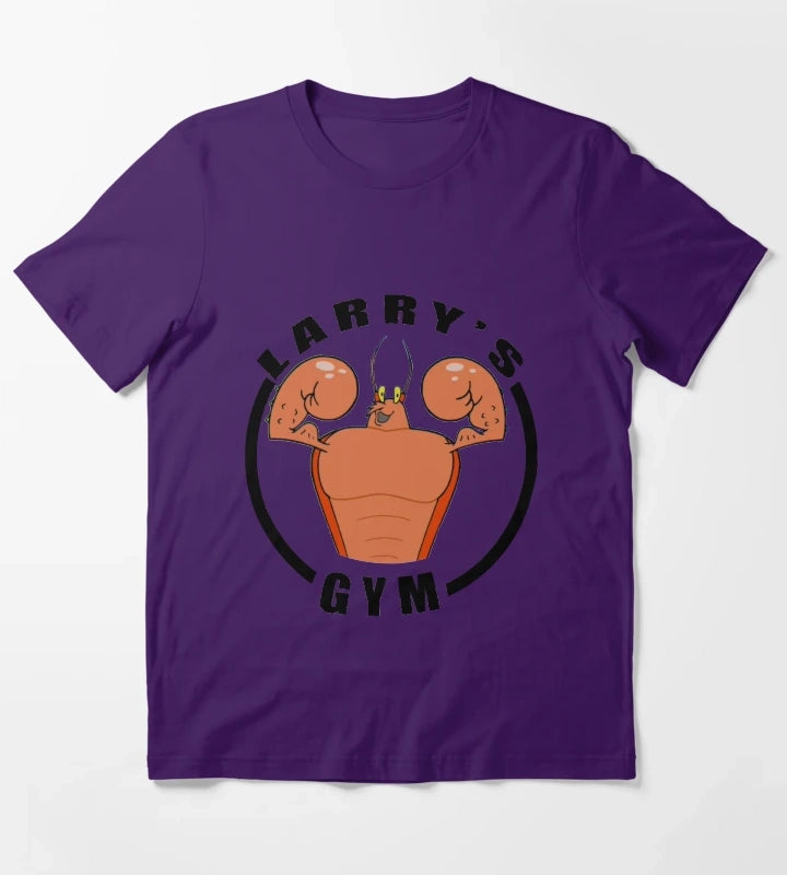 Larrys Gym T-Shirt Purple
