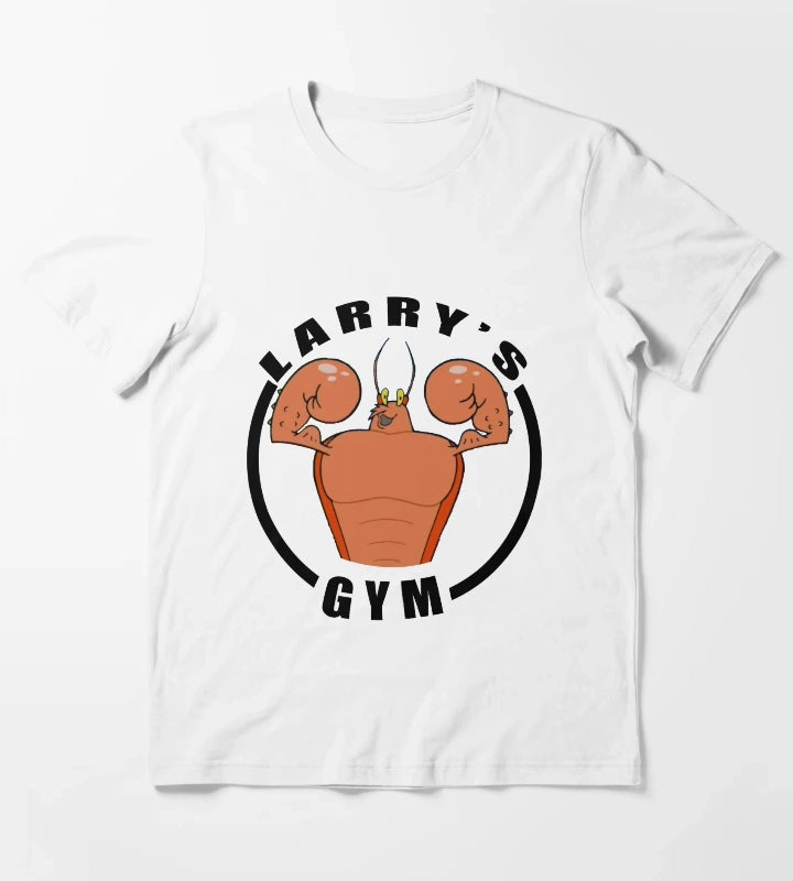 Larrys Gym T-Shirt White