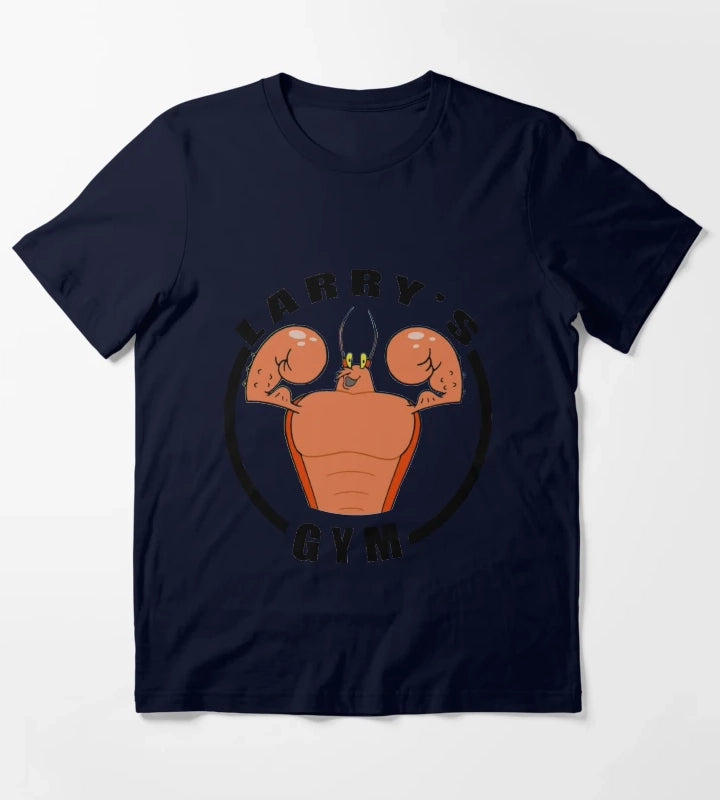 Larrys Gym T-Shirt Navy