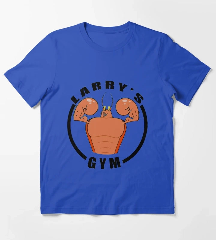 Larrys Gym T-Shirt Blue