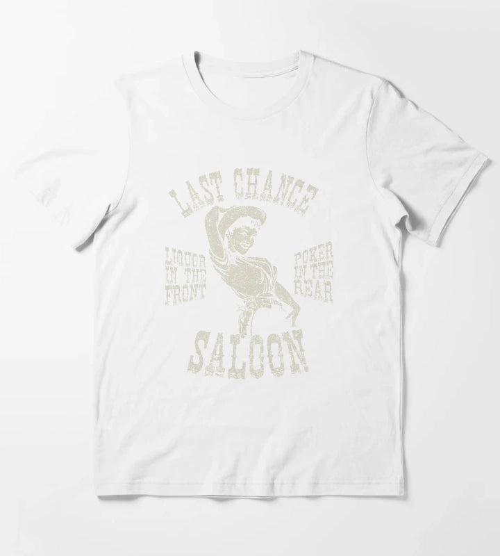 Last chance Saloon T-Shirt White
