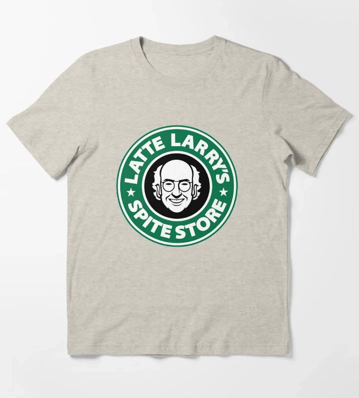 Latte Larrys Spite Store T-Shirt Cream
