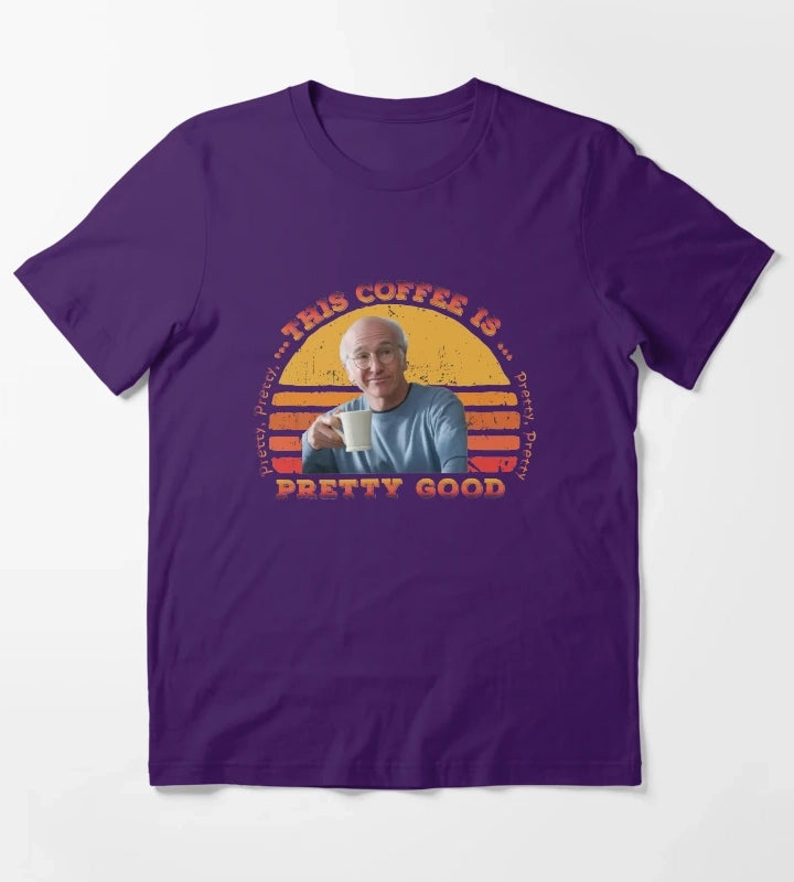 Latte Larrys T-Shirt Purple