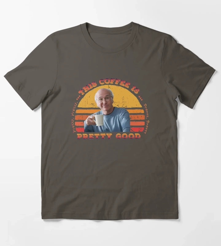 Latte Larrys T-Shirt Dark Grey