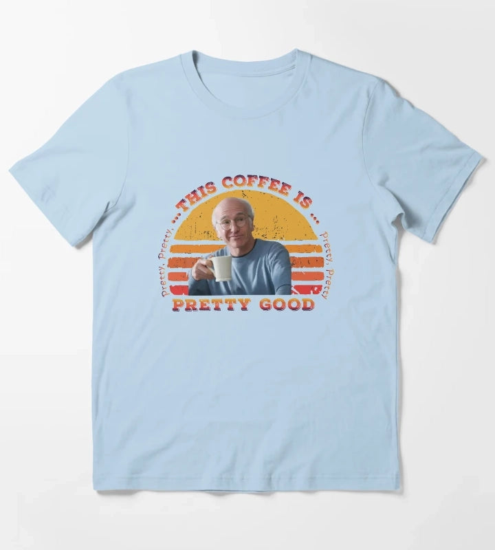 Latte Larrys T-Shirt Sky Blue