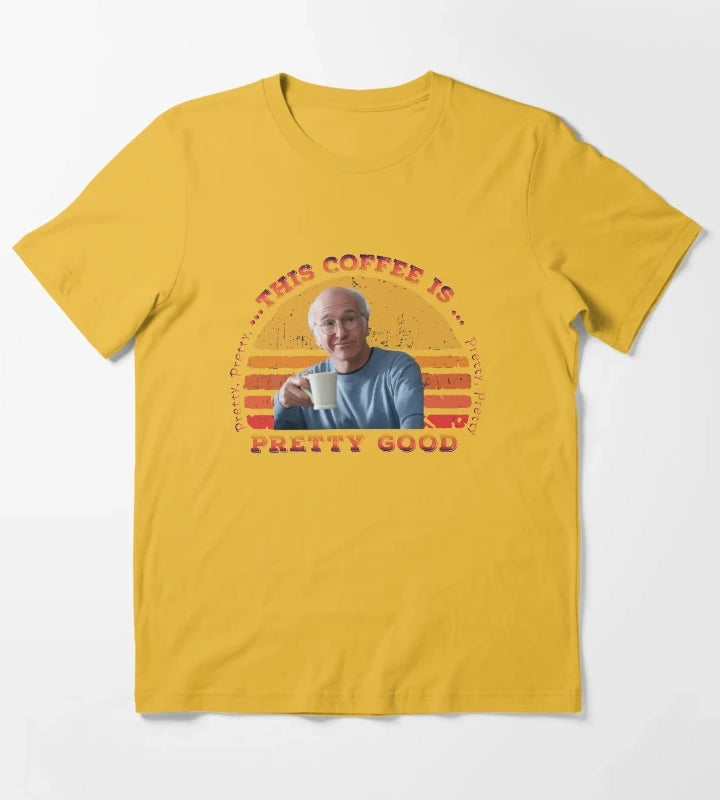 Latte Larrys T-Shirt Yellow