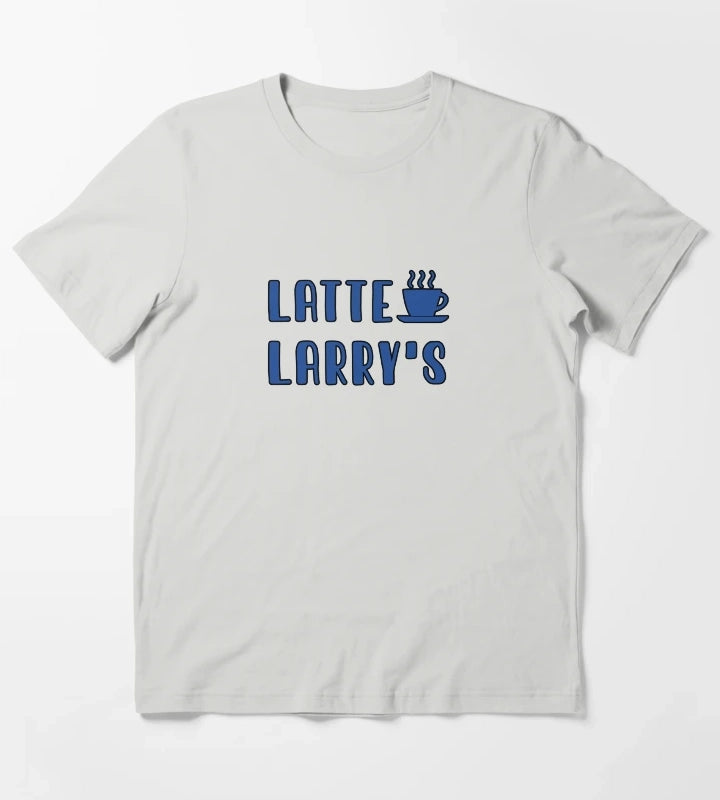 Latte Larrys TShirt T-Shirt Light Grey